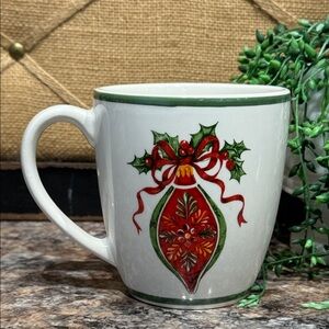 Christopher Radko Christmas mug